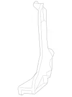 2135452140 - Electrical Equipment and Instruments: Holder for Mercedes-Benz Image