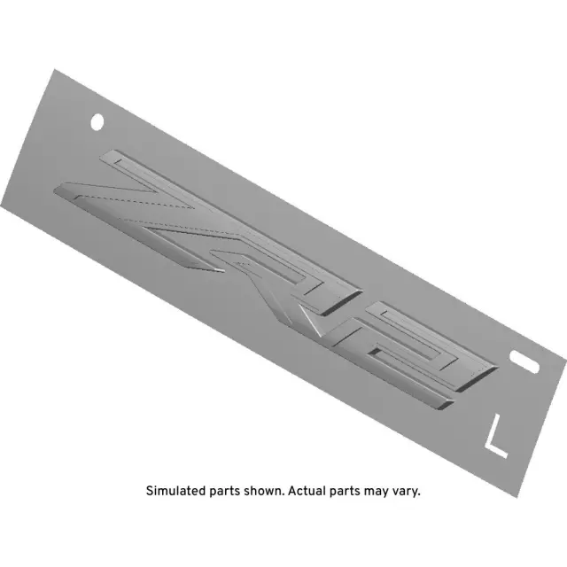 84865795 - Body: Nameplate for Chevrolet: Silverado 1500 Image