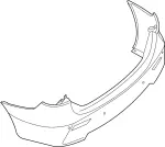 850229NC0H - Body: Bumper Cover for Infiniti Image