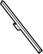 28895JK61A - : Wiper Blade Refill for Infiniti Image