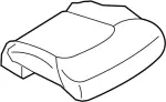 873201LF3B - Body: Cushion Cover for Infiniti Image