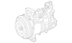830420264 - Heating and Ventilation: Refrigerant Compressor for Mercedes-Benz: 180A, 180b, 220a, A220, CLA250, CLA35 AMG, CLA45 AMG, CLA45 AMG S, GLA250, GLA35 AMG, GLA45 AMG, GLB250, GLB35 AMG Image