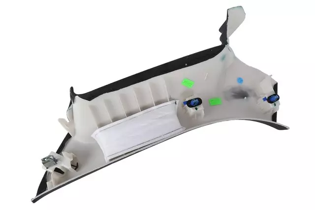 Jet Black Driver Side Quarter Window Trim Panel - GM (22910117)