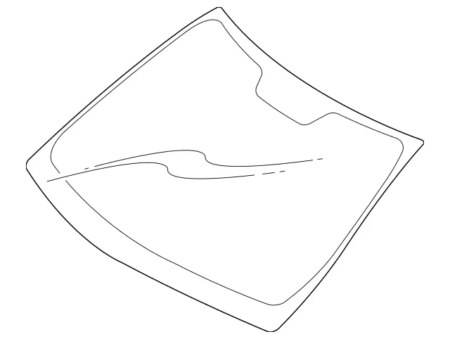 212670410064 - : Windshield for Mercedes-Benz Image