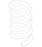 2103212904 - : Leaf Spring, Front Axle for Mercedes-Benz Image