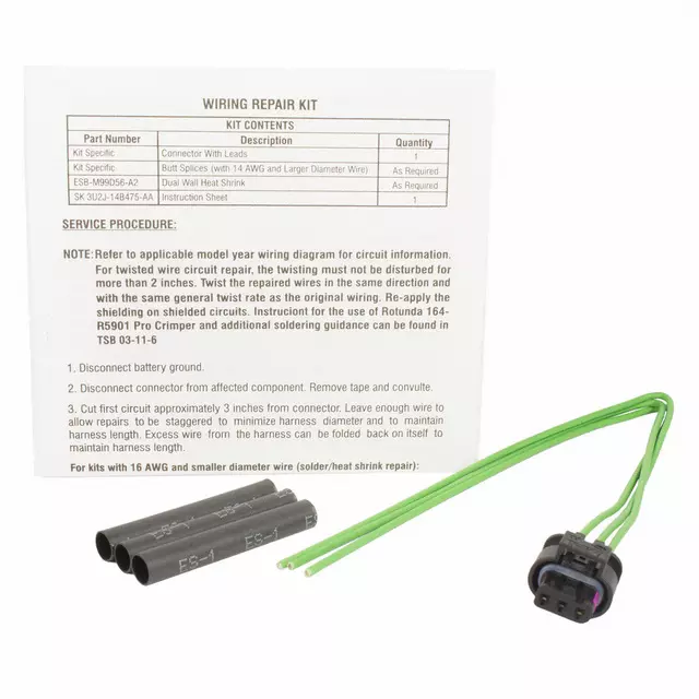 Wire Assembly - Ford (CU2Z-14S411-YA)