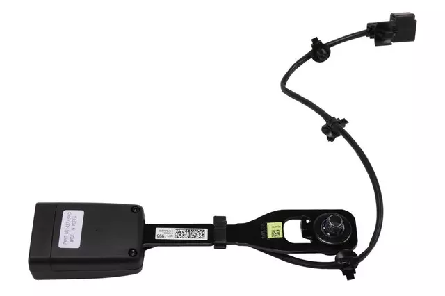 Black Front Passenger Side Seat Belt Buckle - GM (42713003)