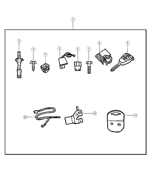 68042752AA - Mopar Accessories - Component Parts: Wiring Harness for Mopar Image