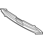 KT4Z17K945XA - : Grille Bumper for Ford Image