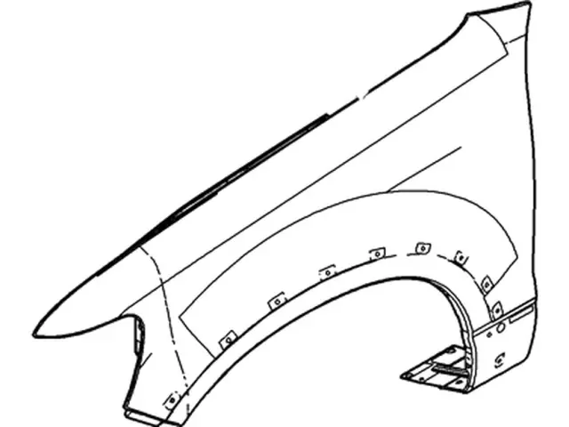 8A2Z16006A - Body: Fender for Ford: Explorer Sport Trac Image
