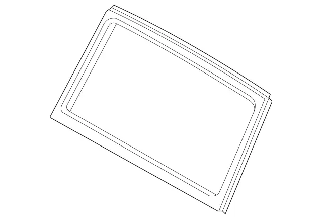 463671072964 - Body: Windshield Frame for Mercedes-Benz Image