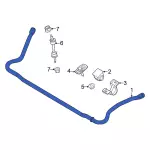 LC3Z5482C - : Stabilizer Bar for Ford: F-250 Super Duty, F-350 Super Duty Image