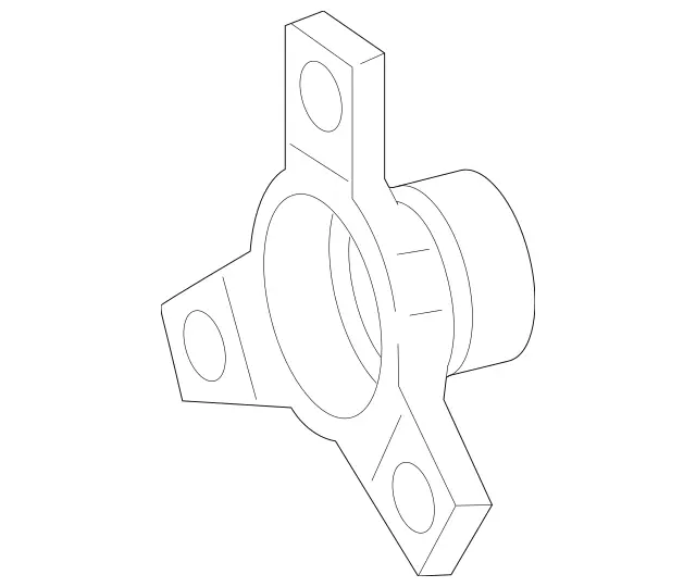 2303500745 - Rear Axle: Flange for Mercedes-Benz: C350e, CLK500, CLS500, E500, GL350, GL450, GL550, GL63 AMG, GLE300d, GLE350, GLE400, GLE63 AMG, GLE63 AMG S, GLS350d, GLS450, GLS550, GLS63 AMG, ML250, ML350, ML400, ML550, ML63 AMG, SL500, SLC43 AMG Image image