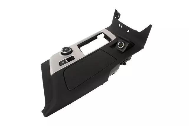 Black Front Floor Console Trim Plate - GM (84566913)