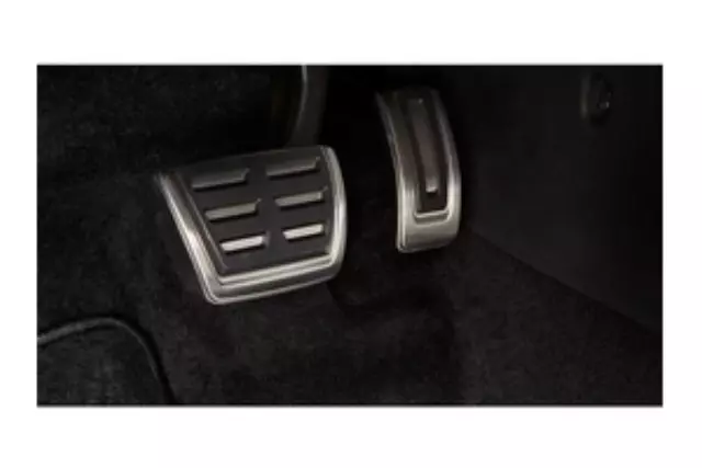 5G1064200 - : 2015-2024 Volkswagen - Pedal Caps - Aluminum - Manual Transmission for Volkswagen: Golf, Golf SportWagen, Jetta Image