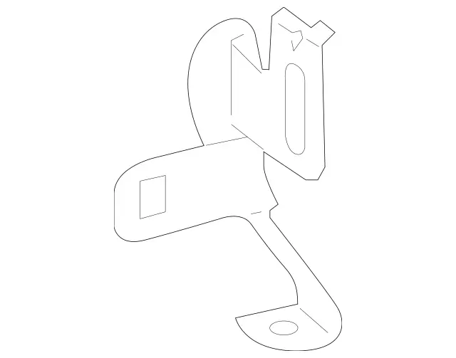 2135240440 - Chassis Sheet Metal Parts/Air Intake: Holder for Mercedes-Benz: CLS450, CLS53 AMG, E300, E350, E400, E43 AMG, E450, E53 AMG Image image