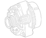 13154860287 - Electrical: Alternator for Mercedes-Benz Image