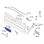 ML3Z9943400EB - Body: Handle, Outside for Ford Image