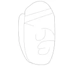 1635460837 - Electrical Equipment and Instruments: Grommet for Mercedes-Benz Image