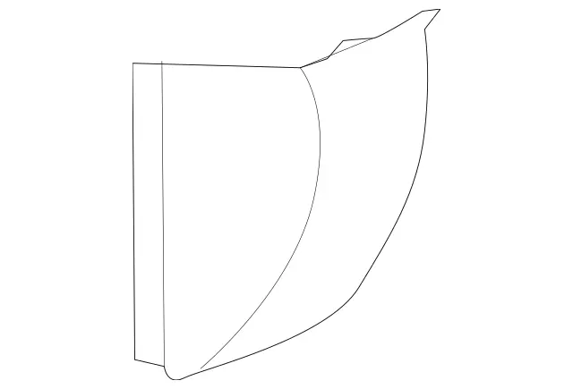 9066890808 - Body: Side Cover for Mercedes-Benz Image