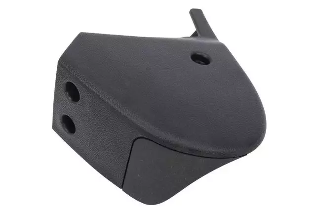 Jet Black Passenger Seat Inner Recliner Finish Cover - GM (23479300)
