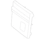 22388401009040 - Body: Cover for Mercedes-Benz Image