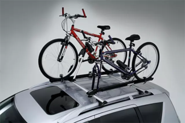 MZ314030 - Cargo Management: Bike Carrier Attachment - Fork Mount for Mitsubishi: Lancer, Outlander, Outlander Sport Image