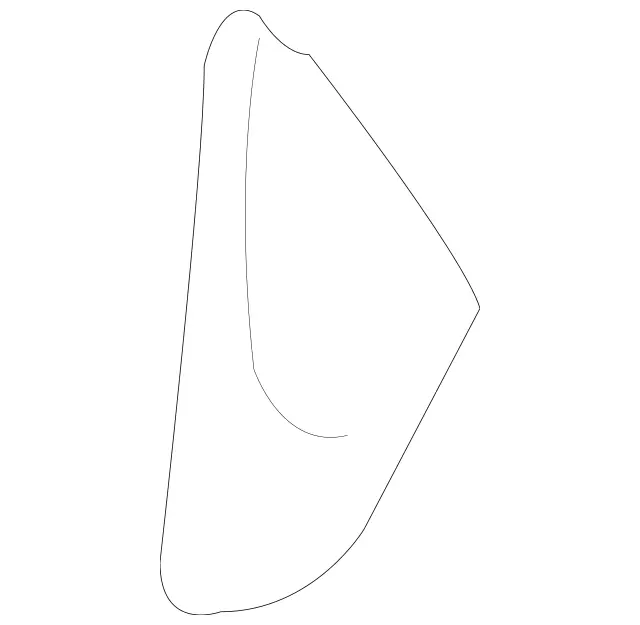 21691802301240 - Body: Cover for Mercedes-Benz Image