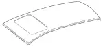 2136500209 - : Paneling, Roof for Mercedes-Benz Image