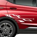 42553549 - Exterior: Rear Side Door Lower Decals for Chevrolet: Bolt EV Image