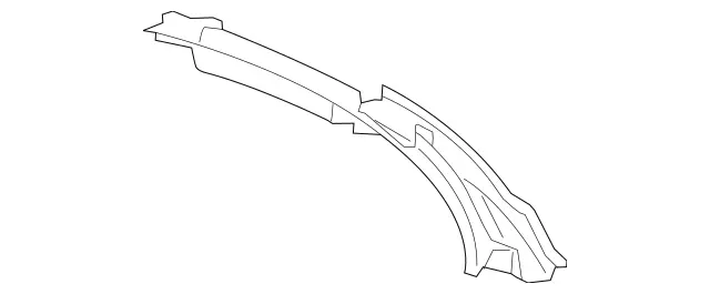1718300013 - Body: Cowl Grille for Mercedes-Benz Image