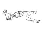 4L3Z5E212GE - Exhaust: Catalytic Converter for Ford: F-150 Image