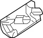 809B85NA0A - Body: Cap for INFINITI: QX50 Image