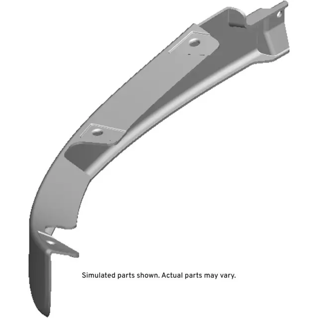 20896059 - : Part# 20896059 Front Driver Side Bumper Outer Valance Panel for Chevrolet: Corvette Image