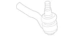 2033303903 - Steering: Tie Rod for Mercedes-Benz Image
