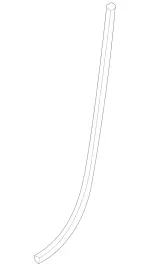 2177201800 - Body: Rear Molding for Mercedes-Benz Image