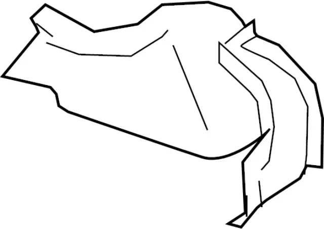 849405CP0A - Body: Trunk Side Trim for INFINITI: Q60 Image