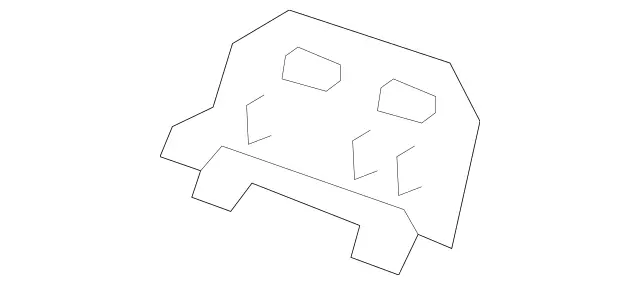 2138852800 - Detachable Parts: Mount for Mercedes-Benz: E53 AMG, E63 AMG S Image image