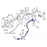 LJ9Z19972B - HVAC: Pressure Line for Ford: Mustang Mach-E Image