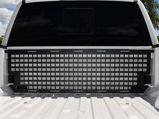 VPC3Z99425B64C - Exterior: Bed Molle Panels 6.75-Ft Bed - Front for Ford: E-350 Super Duty, E-450 Super Duty, F-250 Super Duty, F-350 Super Duty, F-450 Super Duty, F-550 Super Duty Image