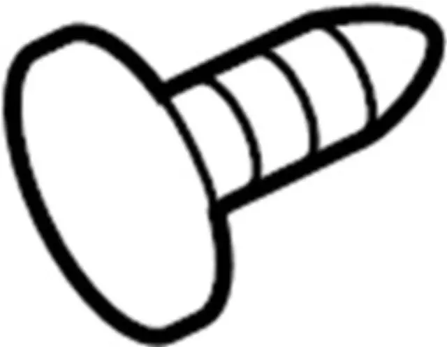 15532DR9A - : Body C-Pillar Trim Panel Clip for Infiniti Image