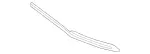 2228851200 - Attachment Parts: Trim Strip for Mercedes-Benz Image