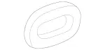 2038260080 - Electrical System: Seal for Mercedes-Benz: C230, C280, C32 AMG, C350, C55 AMG Image