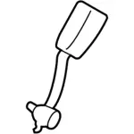 EJ7Z7860044AF - Electrical: Outer Buckle for Lincoln: MKC Image