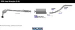 18978 - : SoundFX Direct Fit Exhaust Muffler 2.25" Outlet (ID) for Walker Exhaust Image