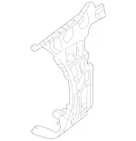 1908800100 - Attachment Parts: Mounting Rail for Mercedes-Benz: AMG GT, AMG GT S Image