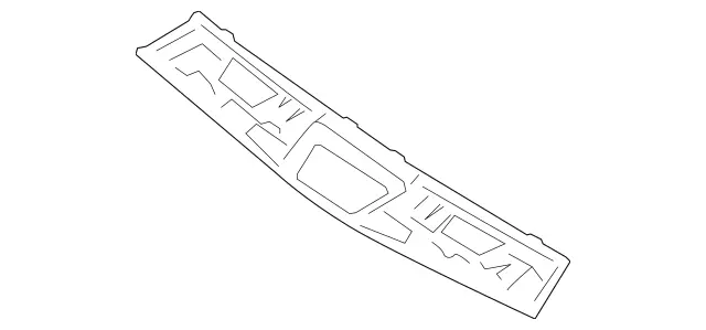 20969016507F53 - Body: Lower Trim for Mercedes-Benz Image