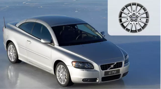 30633786 - : 2006-2013 Volvo C70 - Aluminum Rim Sadira 7.5 X 17in for Volvo: C70 Image