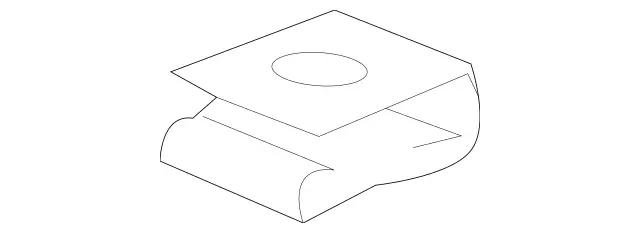 9907856 - Electrical System: Clip-Type Nut for Mercedes-Benz: CL550, CL600, CL63 AMG, CL65 AMG, GLK250, GLK350, Maybach S550, Maybach S560, Maybach S600, Maybach S650, S450, S550, S550e, S560, S600, S63 AMG, S65 AMG Image image