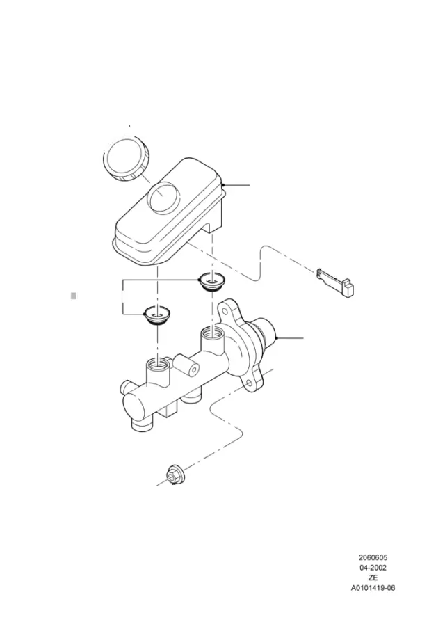 E9SZ2162A - Body: Filler Cap for Ford Image